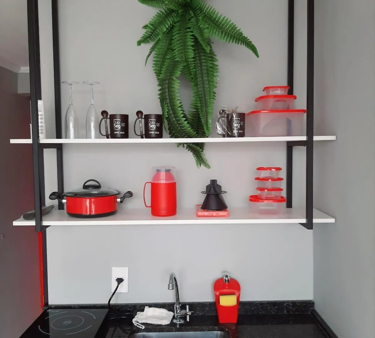 Apartmán Red Suite Ed Maisaltosp Sampasky Metro Ar Cond Tv Smart São Paulo