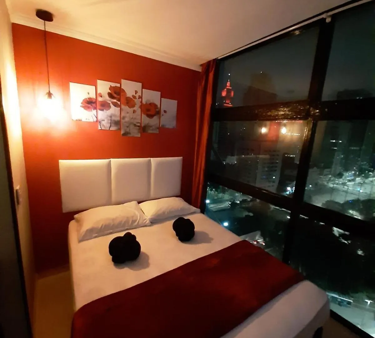 Apartmán Red Suite Ed Maisaltosp Sampasky Metro Ar Cond Tv Smart São Paulo